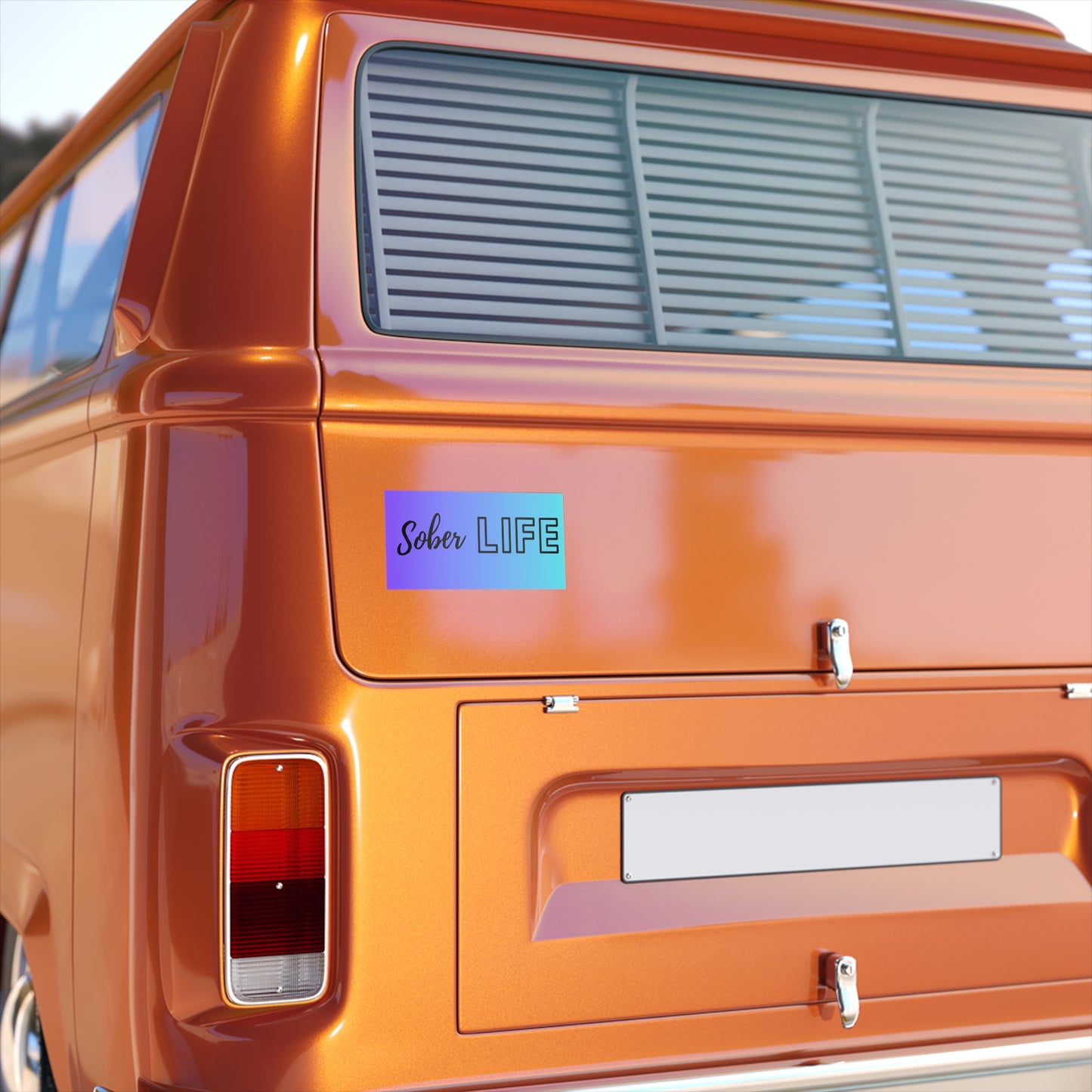 Sober Life Bumper Sticker