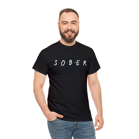 Sober FRIENDS Cotton Tee